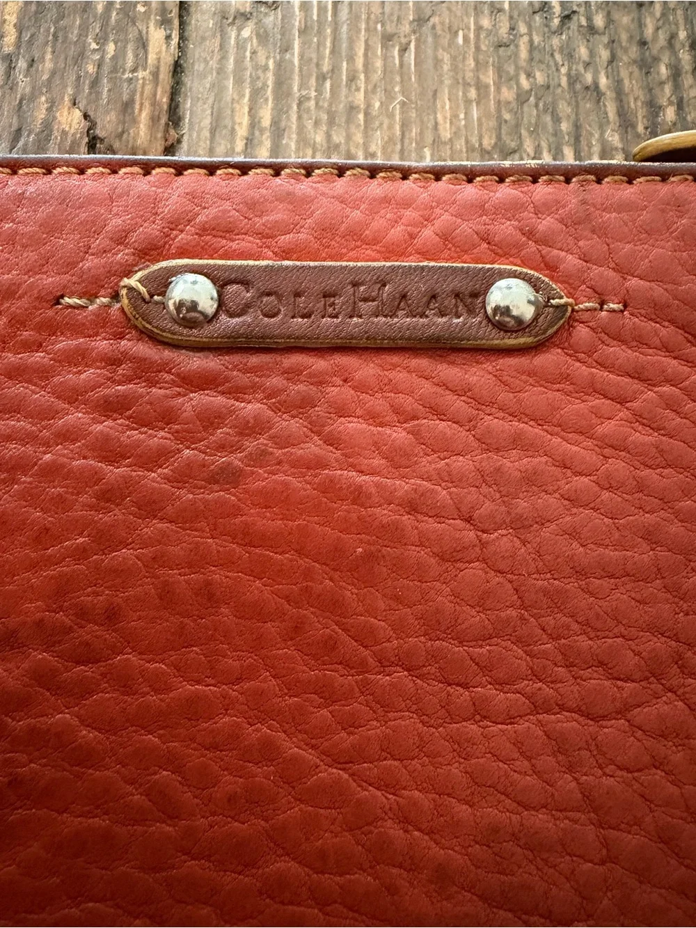 Cole Haan compact leather